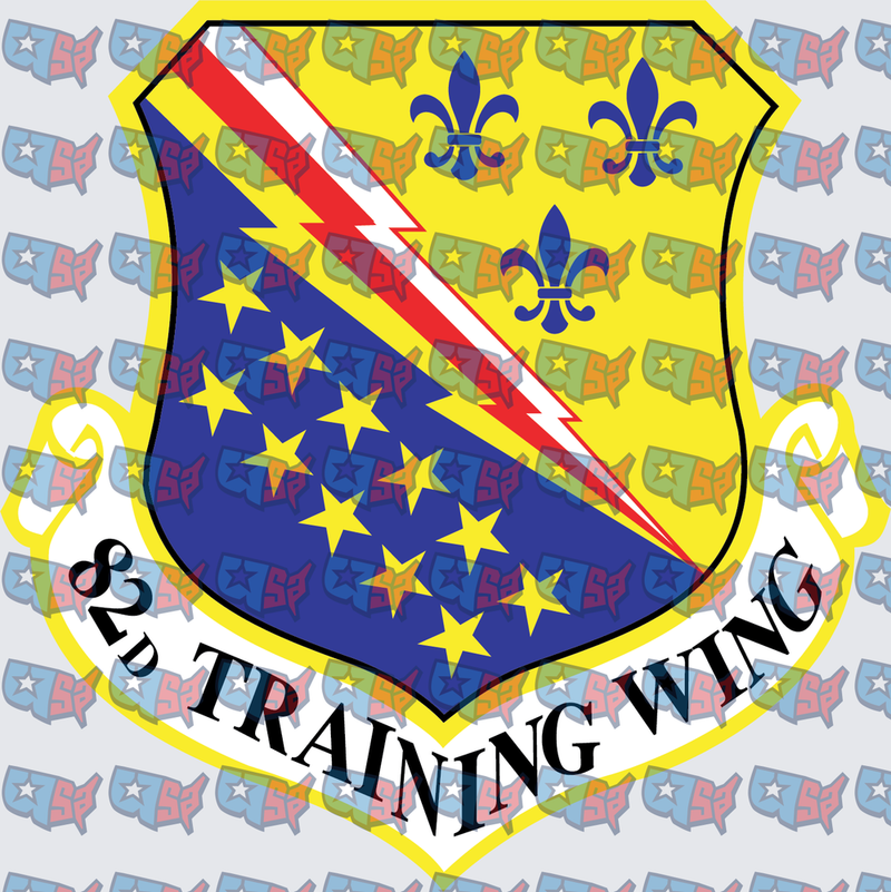2nd Training Wing Military Shield Insignia (DTF)