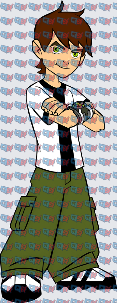 Young Hero Boy With Alien Watch Device (DTF)