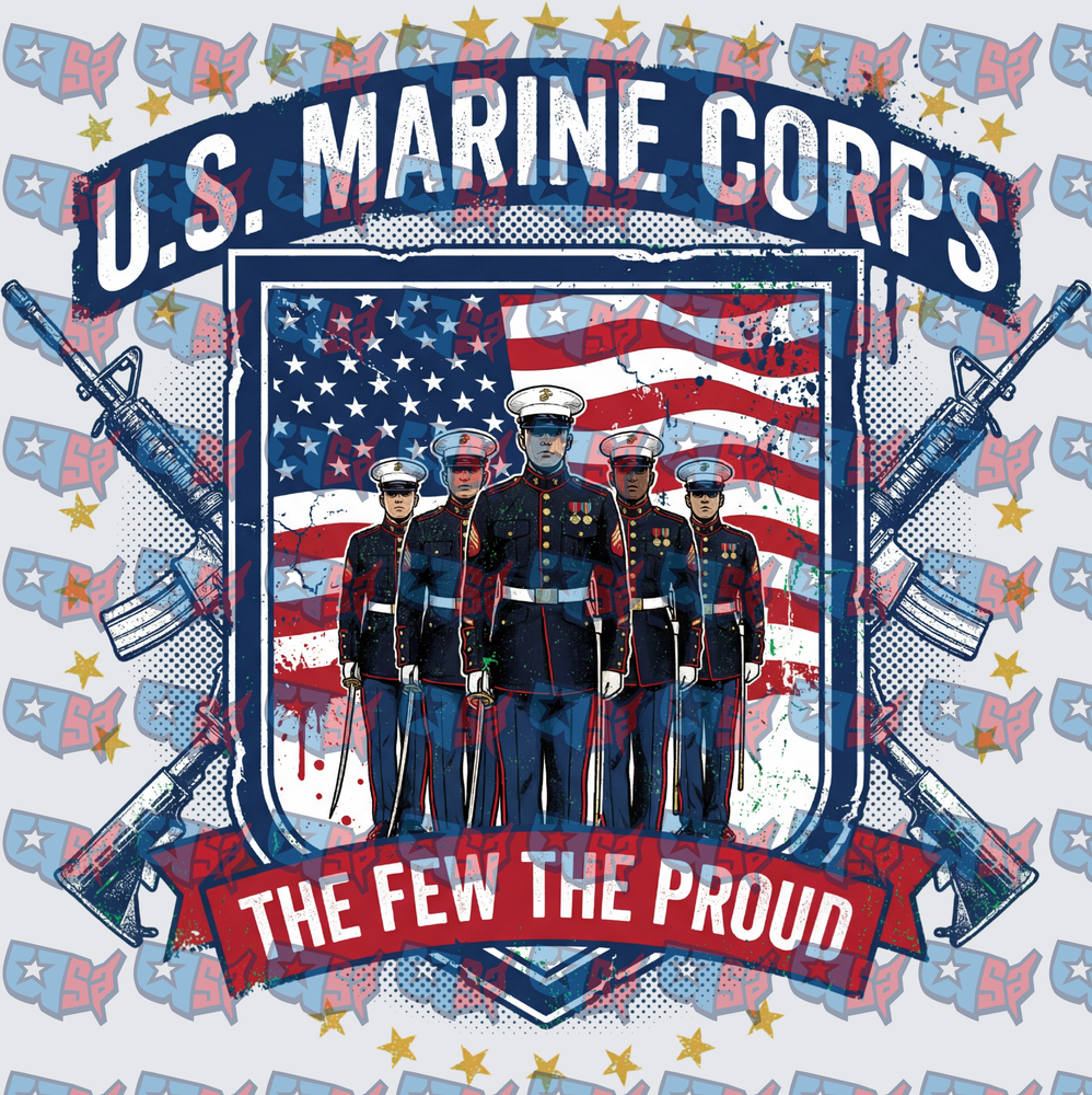 U.S. Marine Corps The Few The Proud Dress Blues (DTF)