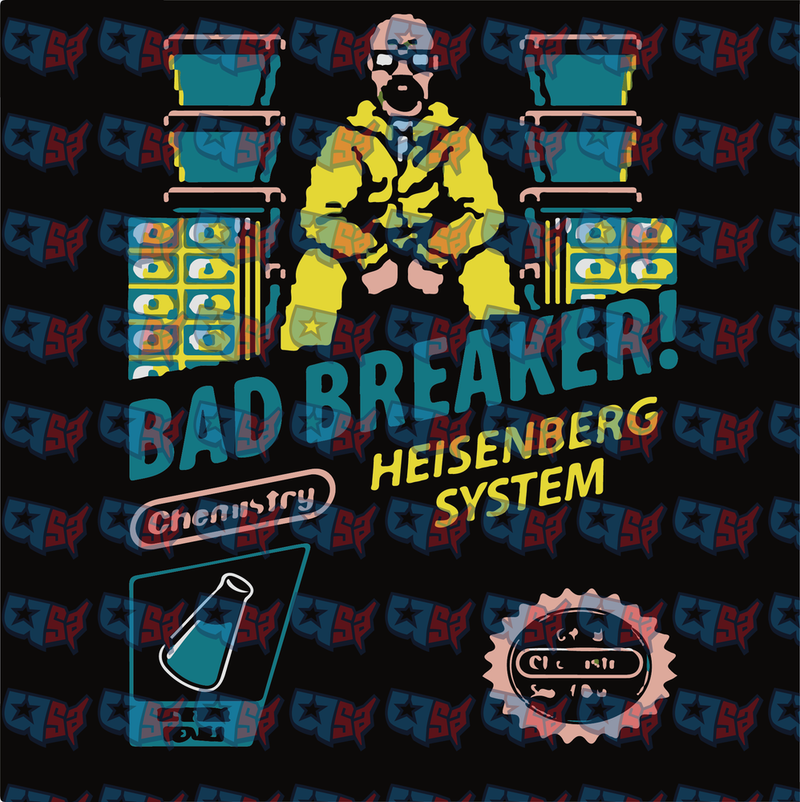 Bad Breaker Heisenberg System Chemistry Lab Design (DTF)