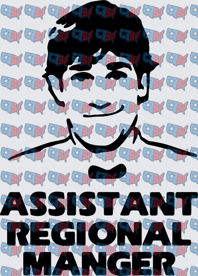 Assistant Regional Manager Dwight Face Graphic (DTF)