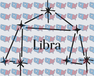 Libra Zodiac Constellation Star Sign (DTF)