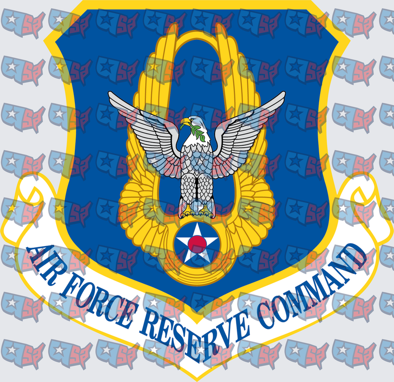Air Force Reserve Command Shield Emblem (DTF)
