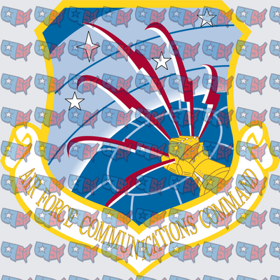 Air Force Communications Command Shield Insignia (DTF)