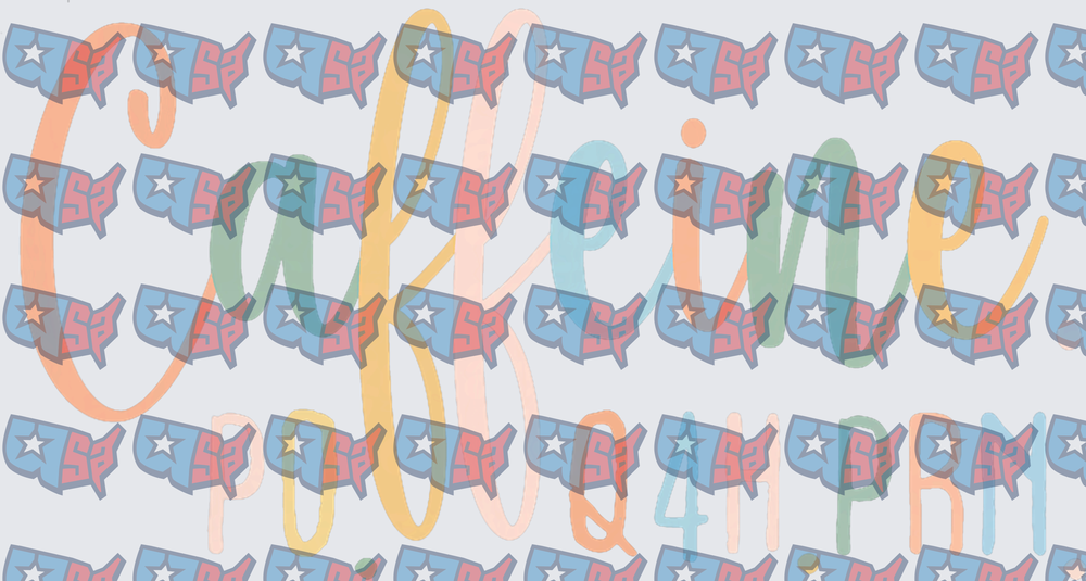 Caffeine Fuel 4th of July USA Map Pattern (DTF)