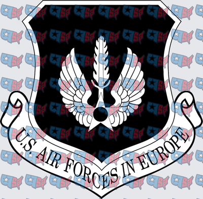 U.S. Air Forces In Europe Shield Emblem (DTF)