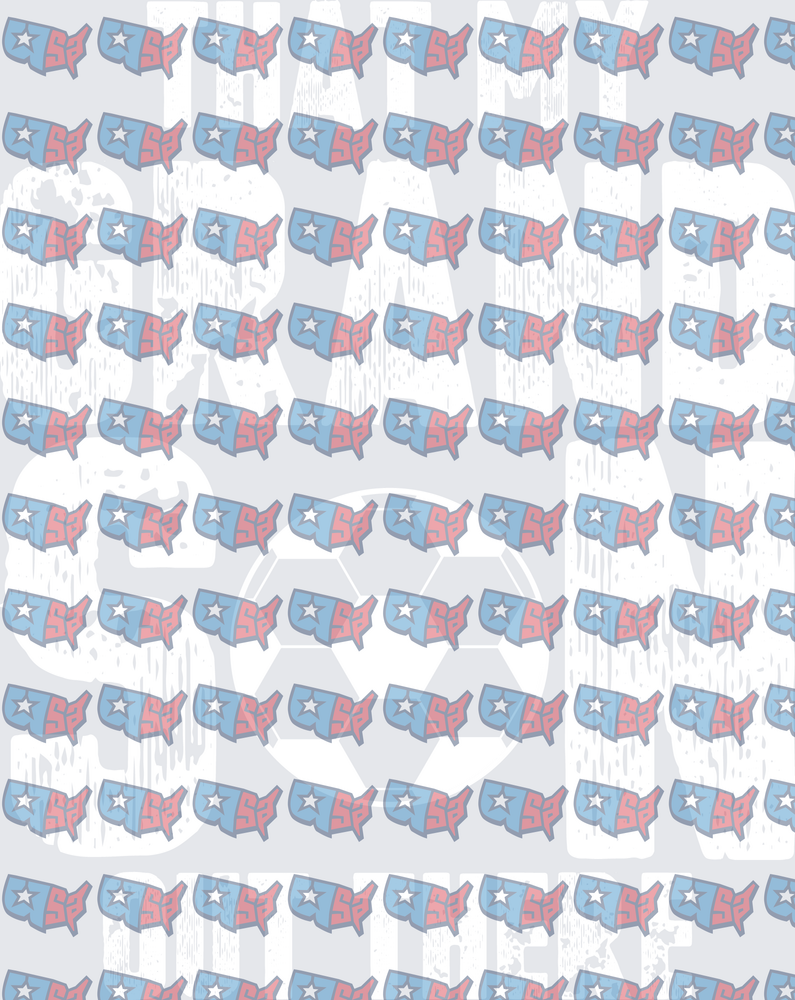 That's My Child USA Soccer Repeat Pattern (DTF)