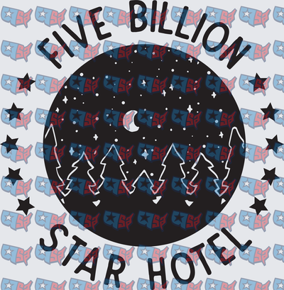 Five Billion Star Hotel Night Sky Forest Circle (DTF)