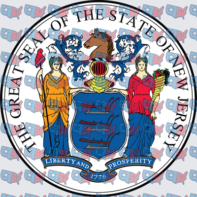 Great Seal of the State of New Jersey 1776 (DTF)