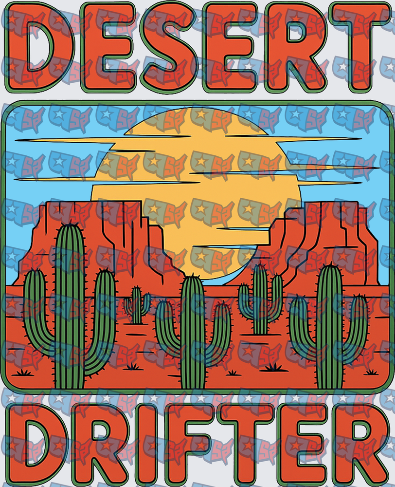 Desert Drifter Southwest Cactus Canyon Sunset (DTF)