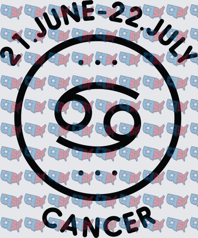Cancer Zodiac Sign June July Dates Circle (DTF)