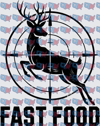 Fast Food Deer Buck Hunting Crosshair Scope (DTF)