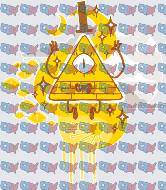 Melting All-Seeing Eye Triangle Chaos Demon (DTF)