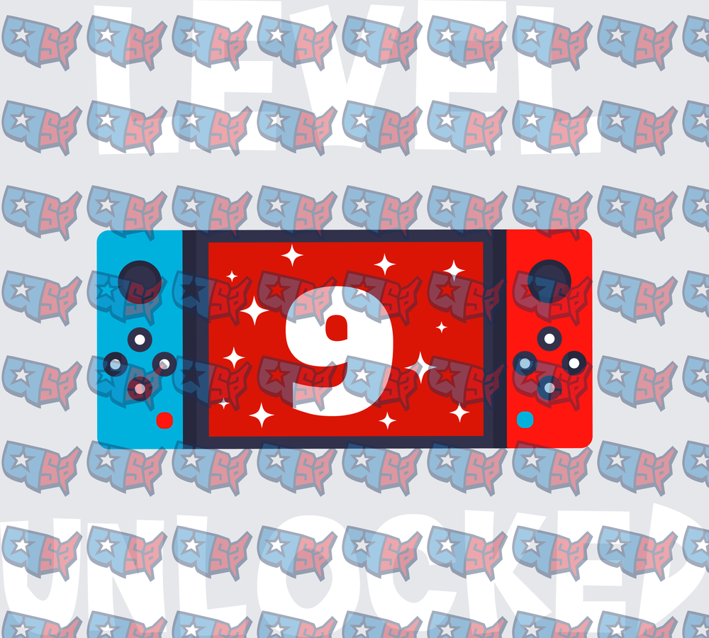Level 9 Unlocked Gaming Console Birthday (DTF)