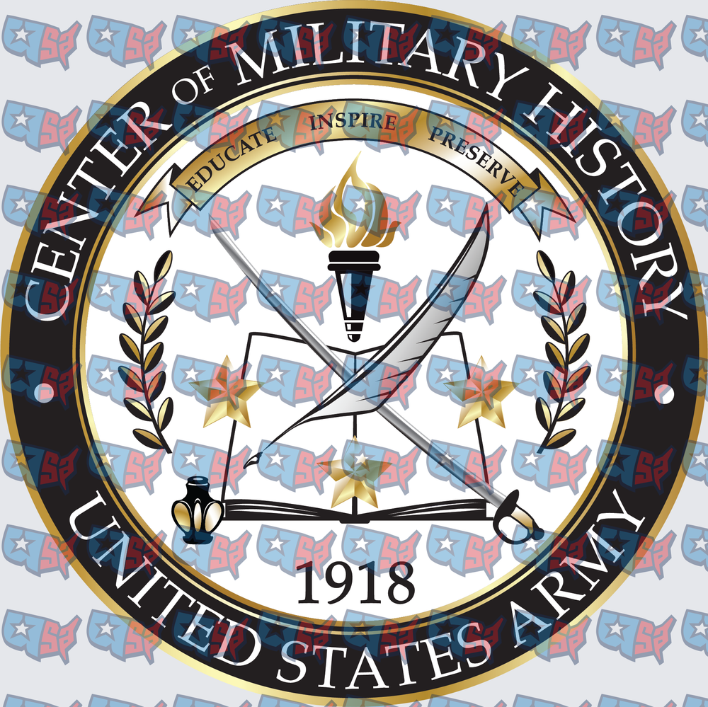 US Army Center of Military History Seal 1918 (DTF)