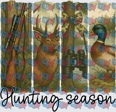 Hunting Season Rifle Deer Binoculars Mallard Duck (DTF)