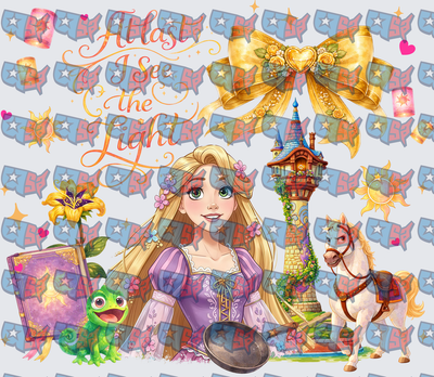 At Last I See The Light Blonde Princess Tower Scene (DTF)