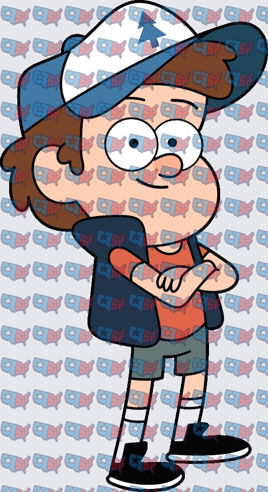 Curious Boy With Star Cap Arms Crossed (DTF)