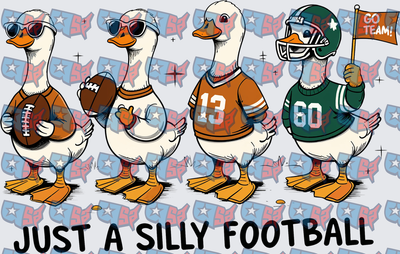 Just A Silly Football Ducks In Jerseys (DTF)