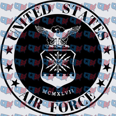 United States Air Force Seal MCMXLVII Circle Emblem (DTF)