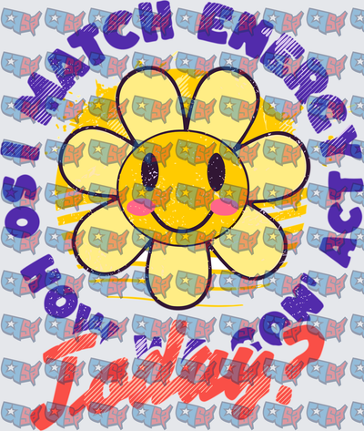 Watch Em Grow Smiley Daisy Flower Today (DTF)