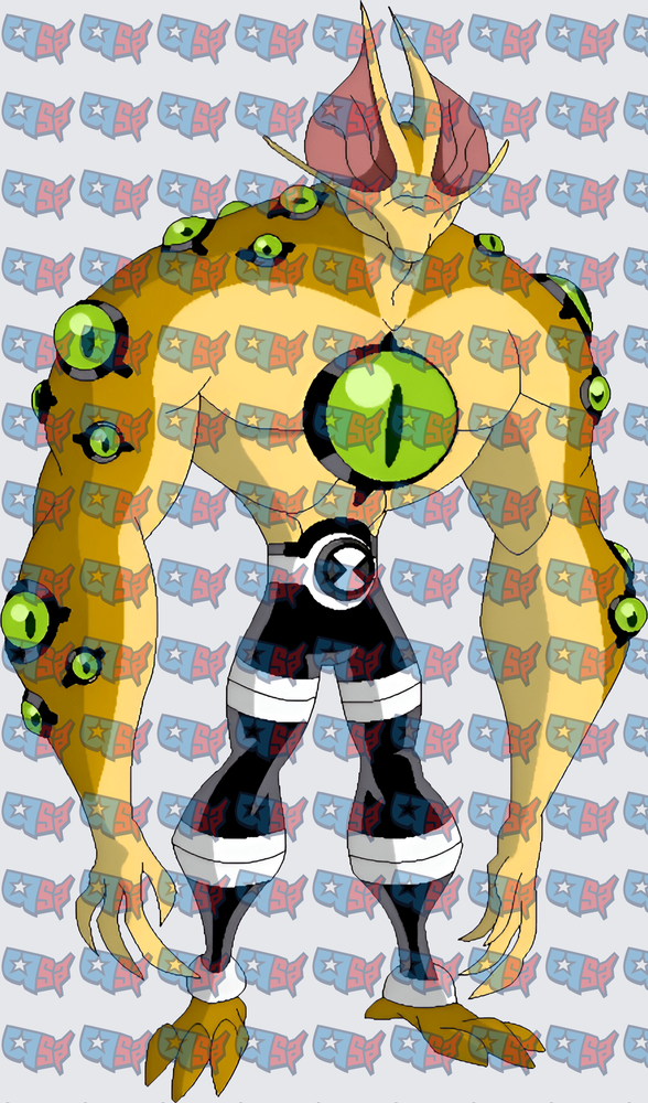 Ultimate Alien Multi-Eyed Monster Fusion Character (DTF)