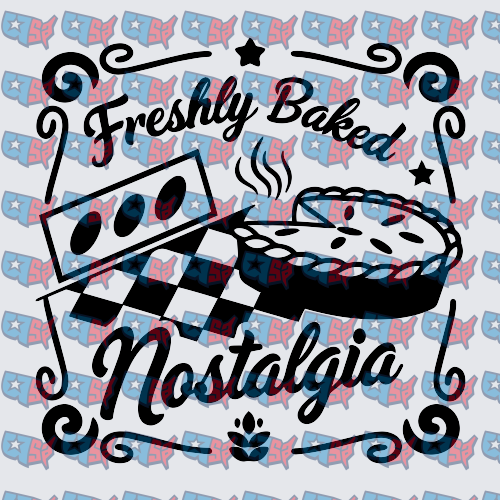 Freshly Baked Nostalgia Vintage Pie Design (DTF)