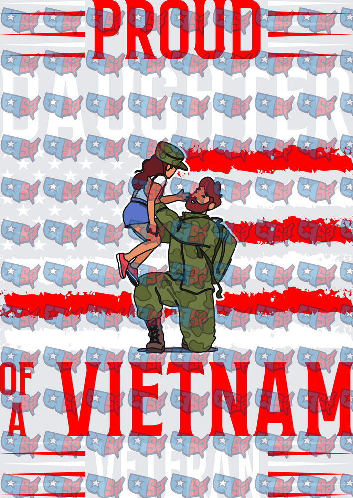 Proud Daughter of a Vietnam Veteran Homecoming (DTF)