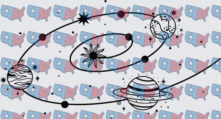 Solar System Planets Orbiting Sun Space (DTF)
