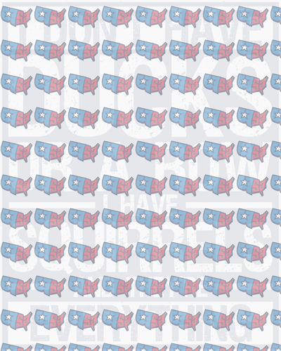 I Don't Have Bucks USA Map Squirrels Everything Distressed (DTF)