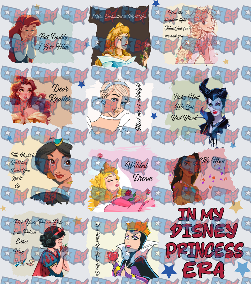 In My Disney Princess Era Taylor Swift Bundle (DTF)