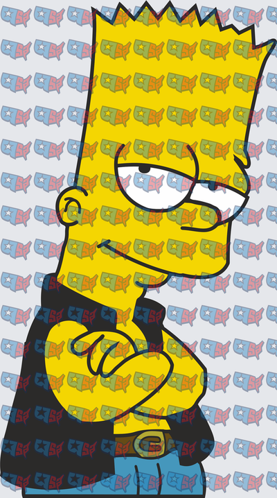 Mischievous Yellow Cartoon Boy Arms Crossed (DTF)