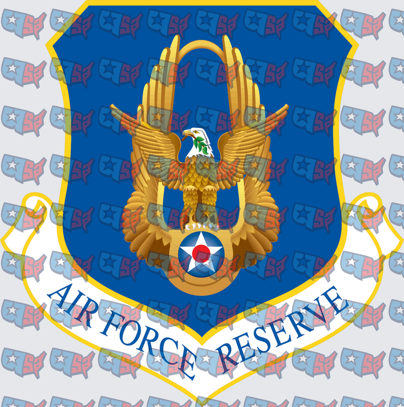 Air Force Reserve Eagle Shield Emblem (DTF)