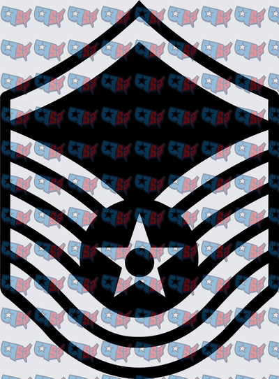Air Force Master Sergeant Rank Insignia (DTF)