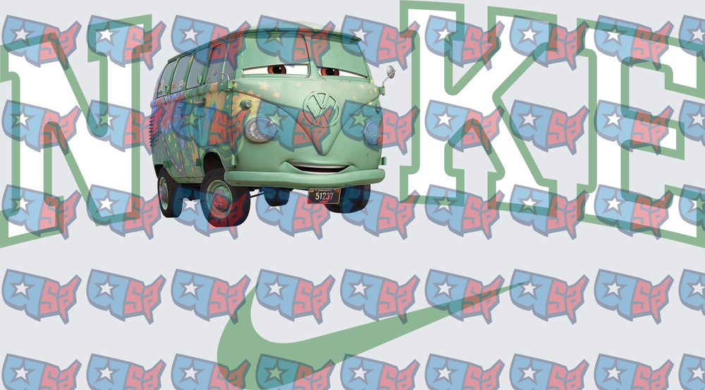 Fillmore VW Bus Swoosh Iconic Bolt Design (DTF)