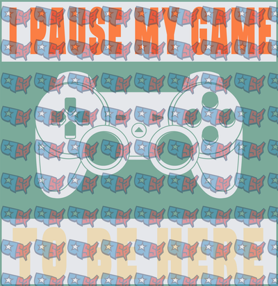 I Pause My Game To Be Here Gamer Controller (DTF)