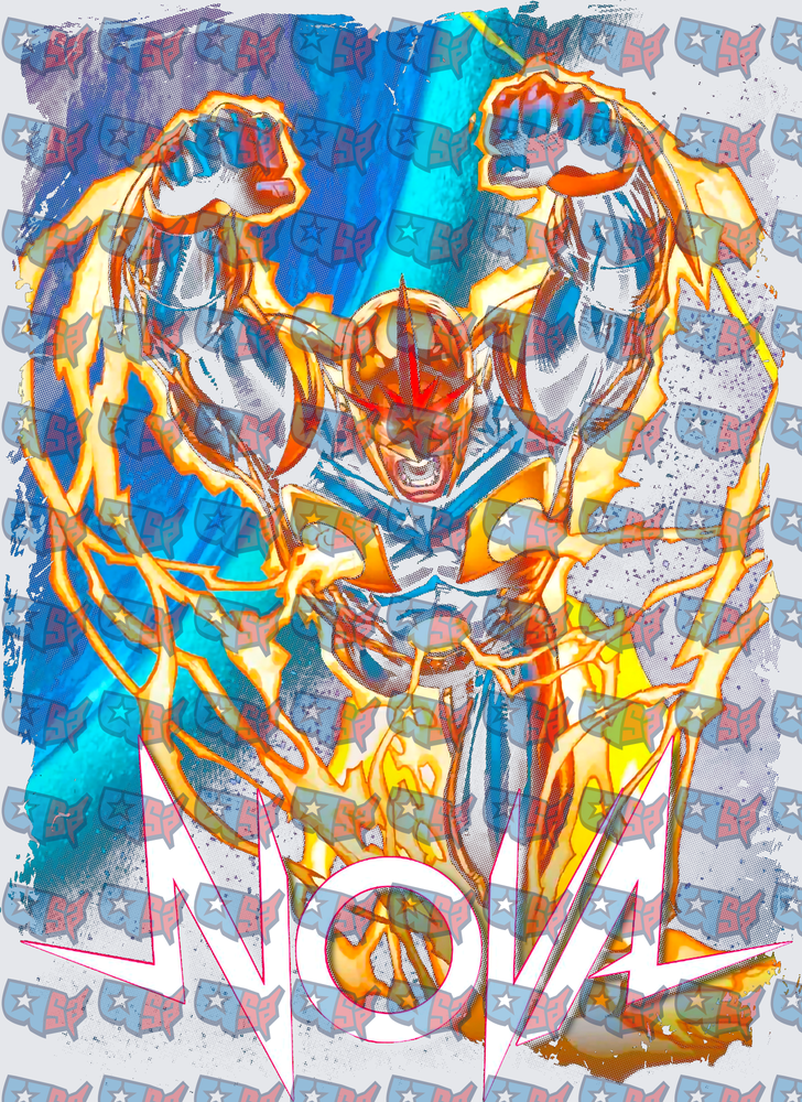 Nova Cosmic Superhero Fiery Power Surge (DTF)