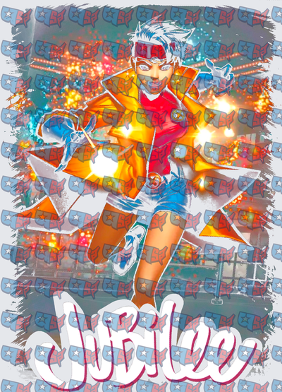 Jubilee X-Men Fireworks Mutant Action Pose (DTF)