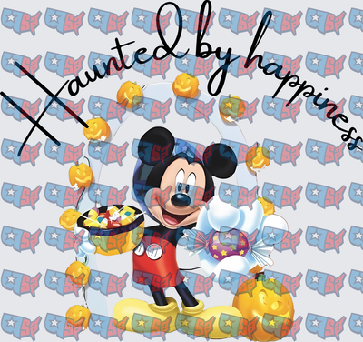 Haunted By Happiness Halloween Mouse Pumpkins (DTF)
