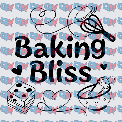 Baking Bliss Whisk and Mixing Bowl Design (DTF)
