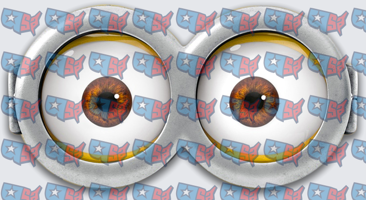 Minion Goggles Eyes Close Up (DTF)