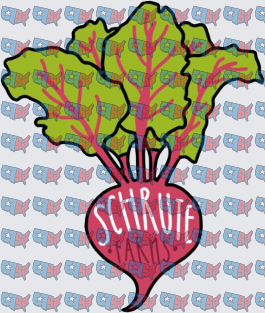 Schrute Farms Beet Vegetable Graphic (DTF)