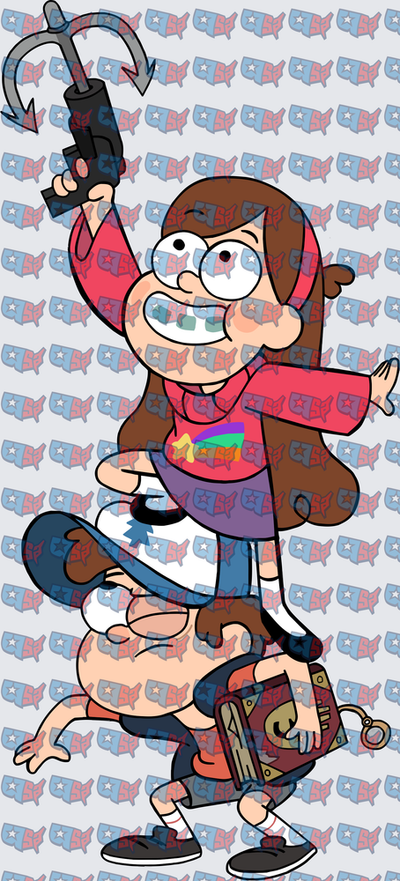 Adventurous Girl With Grappling Hook And Journal (DTF)