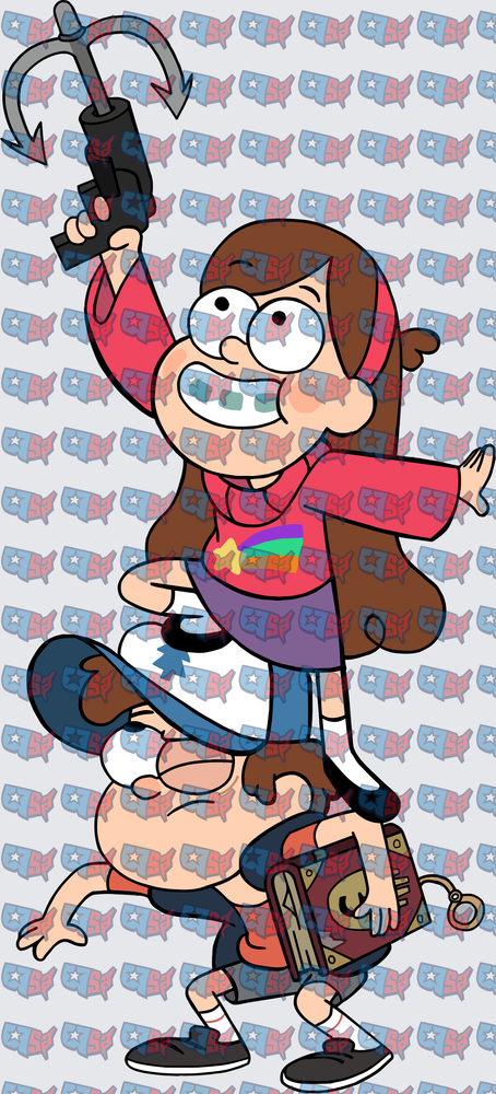 Adventurous Girl With Grappling Hook And Journal (DTF)
