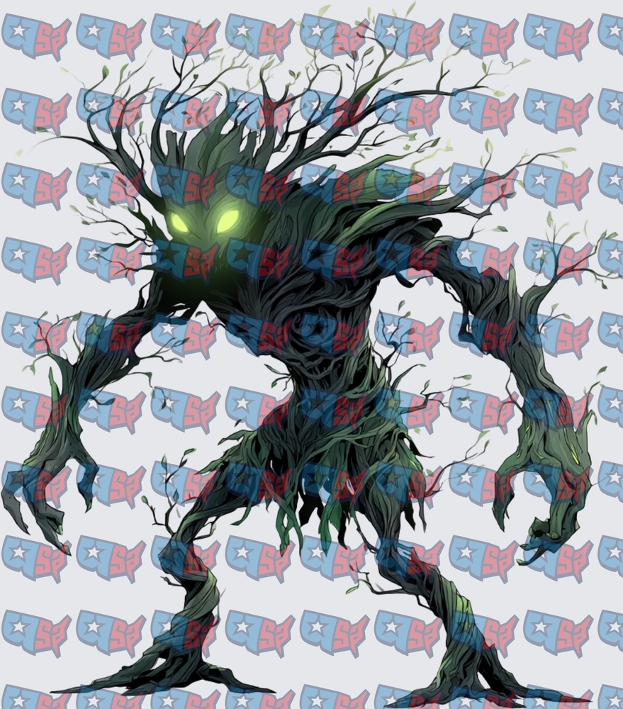 Glowing Eyed Dark Forest Tree Monster (DTF)