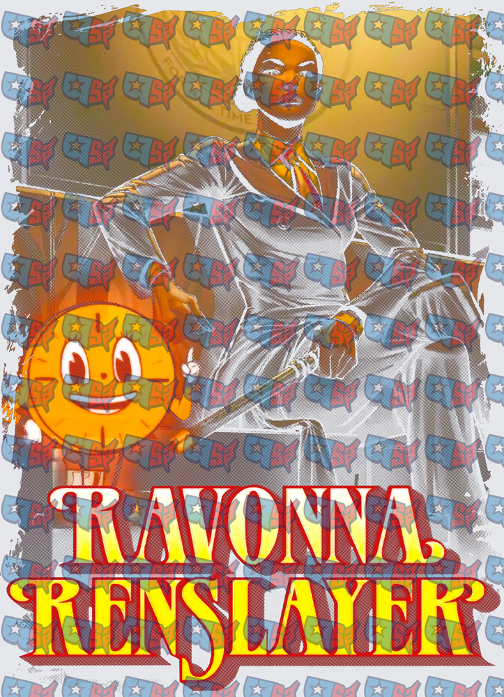 Ravonna Renslayer Marvel Comics Style Portrait (DTF)