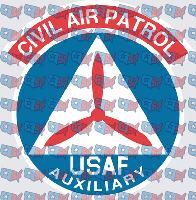 Civil Air Patrol USAF Auxiliary Emblem Logo (DTF)
