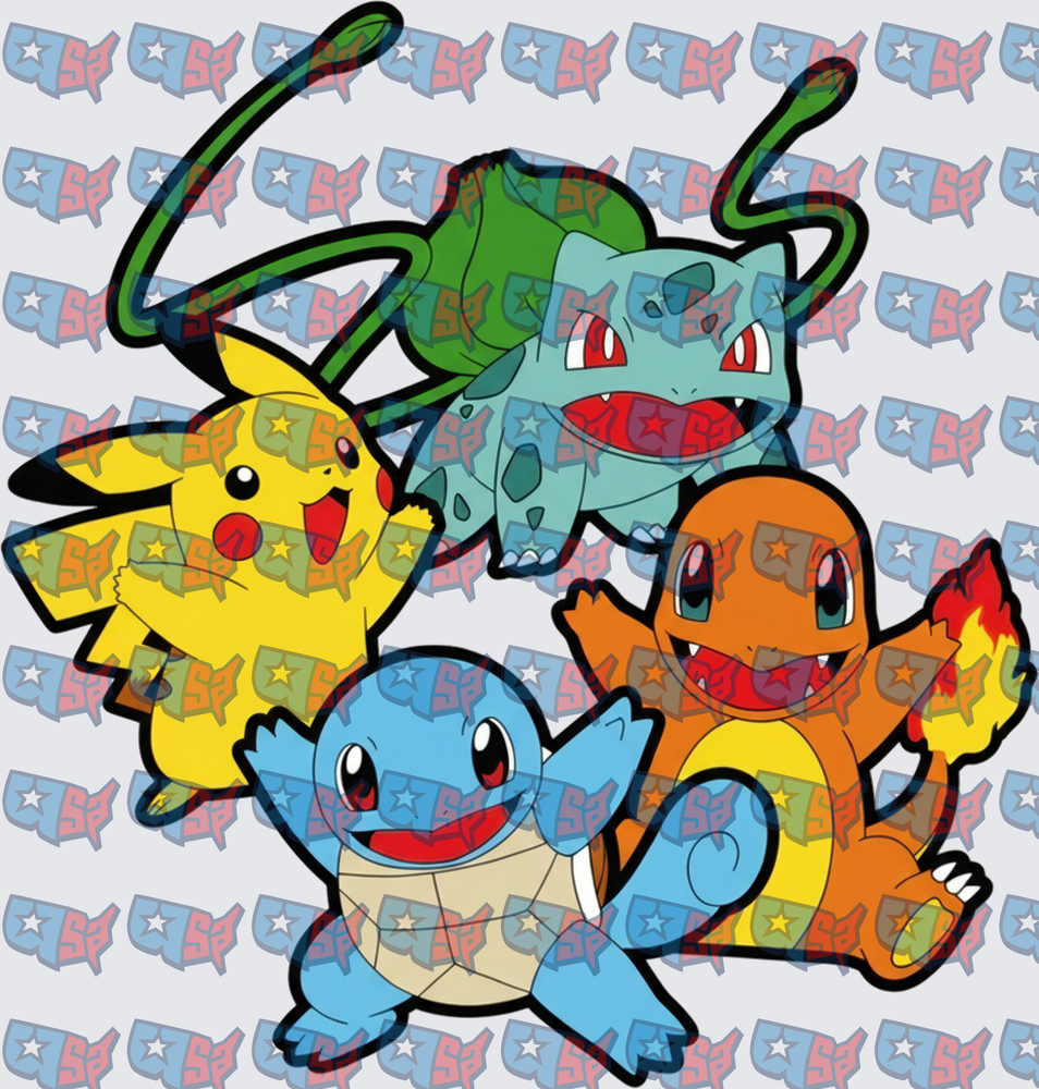 Classic Starter Pocket Monsters Squad Group (DTF)