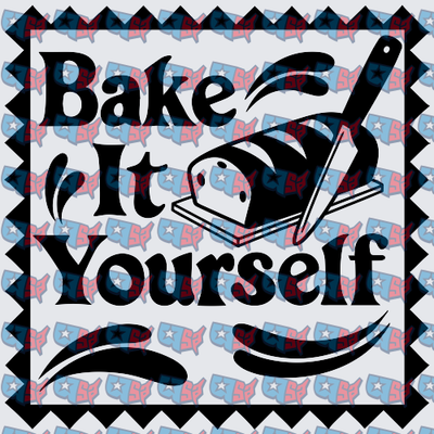 Bake It Yourself Bread Loaf Knife Design (DTF)