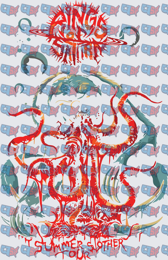 Ainge Boys Satan Summer Slother Tour Cthulhu Creature (DTF)